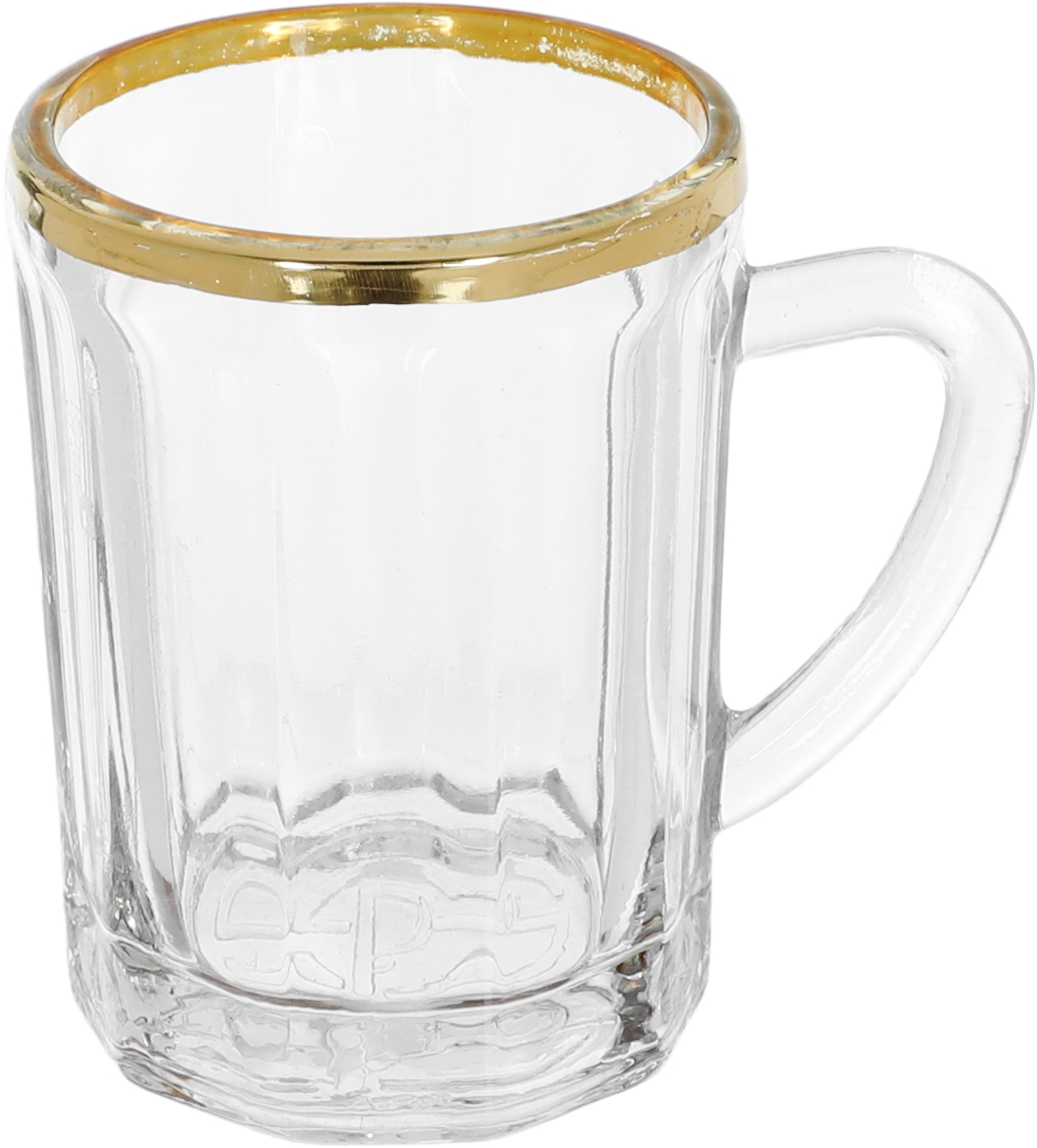Alsaif Plus glass rim set, 6 pieces, 88 ml - clear product image 2