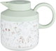 Hala Timeless Thermos, Stainless Steel Inner Container, 0.6 Liter, Press-On Self-Service - Light Green White product image 2