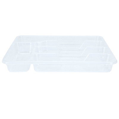 استاند ملاعق وسكاكين سيلكون السيف غاليري، 5 خانات - شفاف product image 3