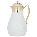 Al Saif Gallery glass thermos, 1 liter - golden beige product image 1