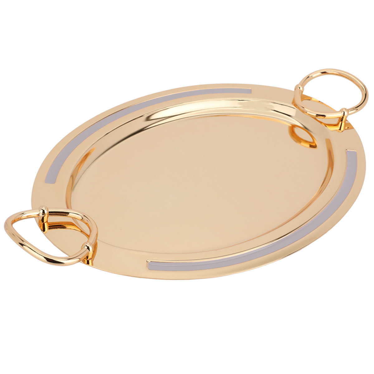 Alsaif gallery Tofaria Steel , 40x30x2 cm - Gold product image