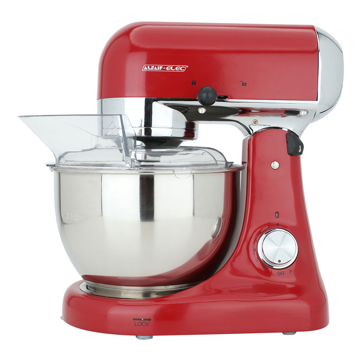 عجانة كهربائية السيف، 5 لتر، 8 سرعات، 1000 واط - أحمر product image 1