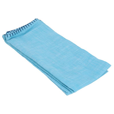 طقم مناشف مطبخ قماش السيف غاليري، 3 قطع، 45×70 سم - أزرق product image 3