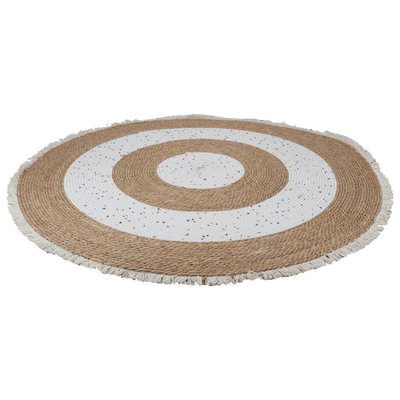 مفرش طاولة خوص السيف غاليري، دائري - بيج product image 1