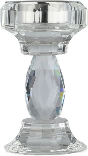 مبخرة زجاج السيف غاليري، 8x8x14.5 سم، قاعدة دائرية - شفاف product image 2