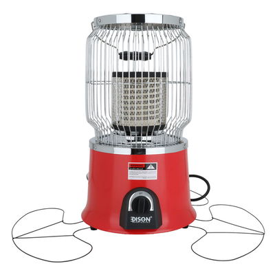 Edison Electric Heater, 2000 Watts, 2 Heat Levels - Red product image 1