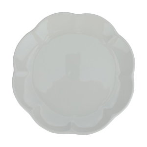 Al Saif Gallery porcelain flat plate, 21 cm, round, - white product image