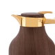 Al Saif Gallery Raneem thermos set, 1/1.3 liter, 2 pieces, thermal glass inner container, stainless steel outer shell - golden brown product image 4