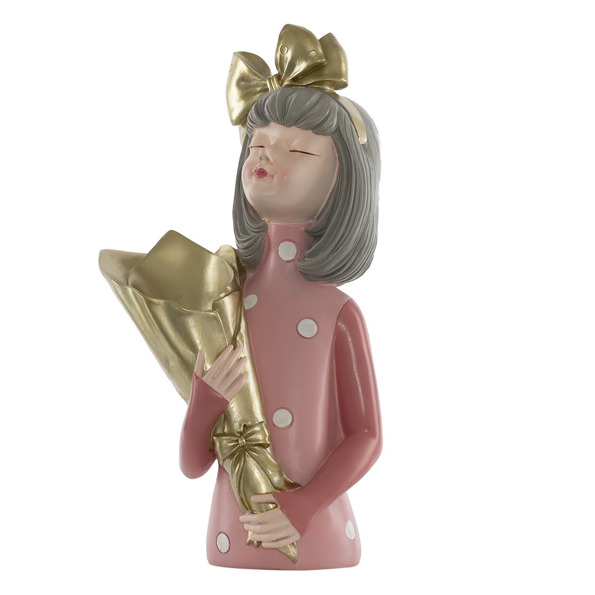 A Saif Gallery porcelain girl's masterpiece - pink product image