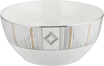 طقم سفرة بورسلان زجاج السيف غاليري، 61 قطعة، منقوش - ابيض شفاف product image 17