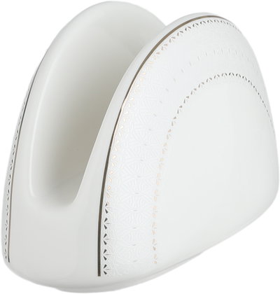 طقم تقديم سفرة بورسلان السيف غاليري، 65 قطعة - أبيض ذهبي product image 5