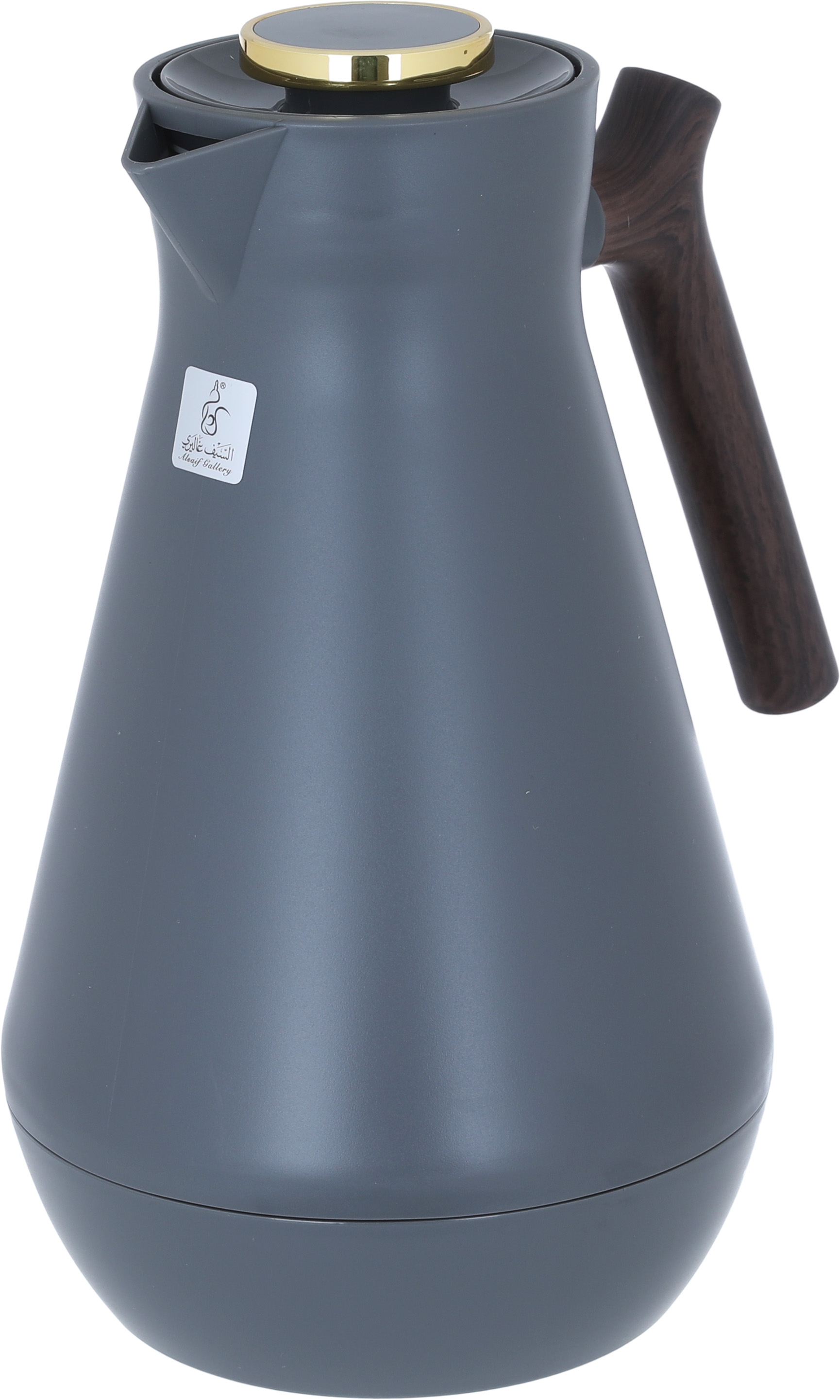 Everest Amad Thermos, 1.5 liters, thermal glass inner shell, plastic outer shell - dark gray product image 2