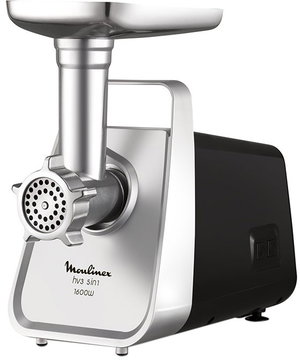 فرامة لحم مولينكس، 1600 واط، 1.9 كجم، 5 وظائف، ME308827 - اسود فضي product image