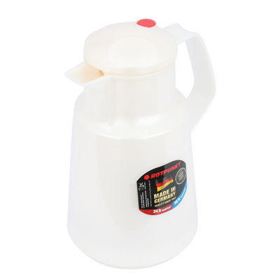 ترمس روتبونت، 1 لتر، حافظة داخلية زجاج - ابيض product image 2