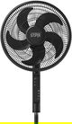 Winning Star ST-4204 Pedestal Fan, 16 Inch, 55W, 5 Blades, 3 Speeds, Digital - Black product image 7