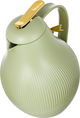 Al Saif Gallery Dora thermos, 1.5 liters, golden butterfly, thermal glass inner container, plastic outer shell - green product image 2