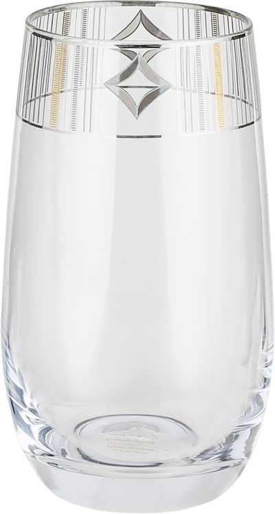 طقم سفرة بورسلان زجاج السيف غاليري، 61 قطعة، منقوش - ابيض شفاف product image 13