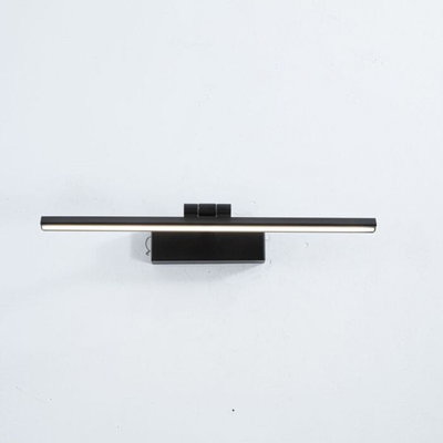 Norco Modern Aluminum Acrylic Wall Light, 8W, 3000K, 5.5 x 40.3 cm - Black product image 2