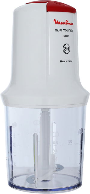 قطاعة خضروات مولينكس، 500 واط، 500 مل، سرعتين، AT711 - ابيض product image 3