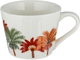 Al Saif Gallery Porcelain Tea Serving Set, Teapot, Cups and Saucer, 34cm, 6 Pieces - White Colored product image 5