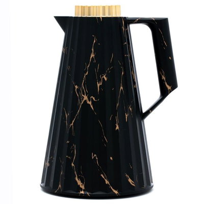 ترمس فيجو إليجانس، 1 لتر، حافظة داخلية زجاج حراري - أسود رخامي product image 1