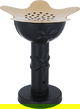 Al Saif Gallery Steel Incense Burner, 13.5x13.5x17.5 cm - Black Gold product image 2
