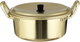 طقم قدور الومنيوم سيف بلص، 6 قطعة، حجم كبير - ذهبي مطفي product image 3