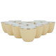 طقم فناجين قهوة عربي سيراميك السيف غاليري، 12 قطعة - اصفر ذهبي product image 1