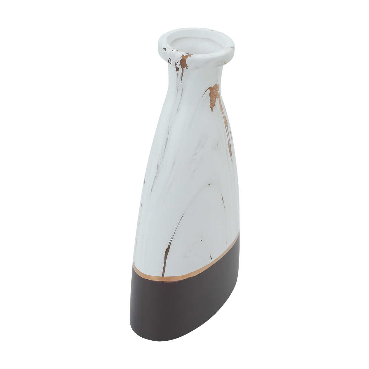 Al Saif Gallery ceramic decorative vase, 25 x 17 x 12 cm - multi-colored product image 3