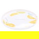 Al Saif Gallery plastic serving tray, 24 x 24 x 2.5 cm, round - white product image 1
