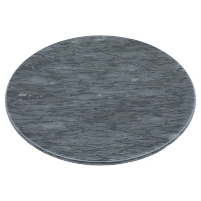 صحن تقديم كيك رخامي السيف غاليري، 30x30x4 سم - رمادي product image 1