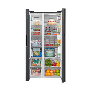 ثلاجة دولابي توشيبا، 19.3 قدم، 549 لتر، انفرتر، 2 باب، GR-RS780WI-PMU(49) - فضي product image 2
