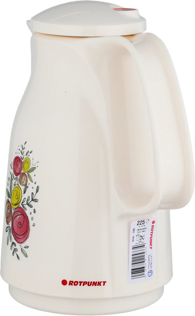 Rootpunkt 225 Plastic Thermos, 0.5 Liter, Glass Inner Container, Self-Service - Creamy product image 3