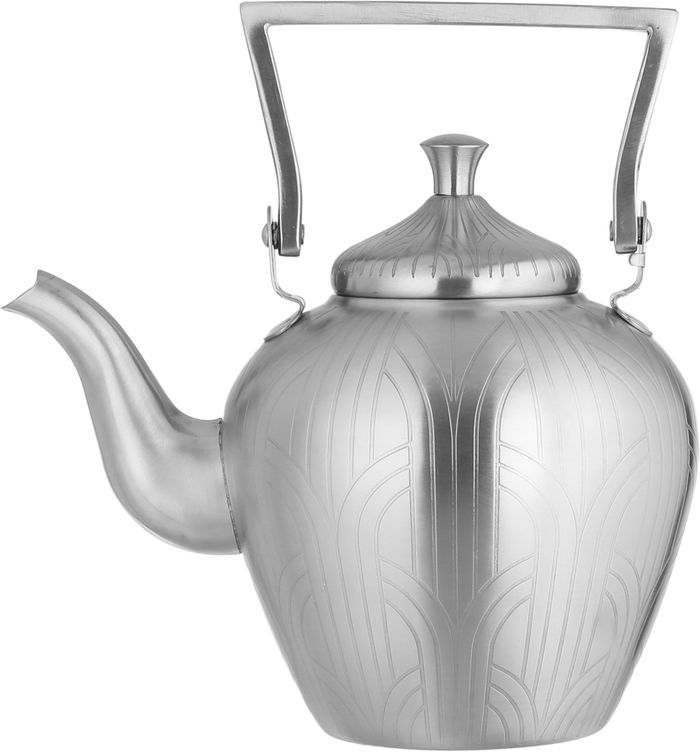 إبريق سليمان 3 ستاينلس استيل السيف غاليري، 1.6 لتر - فضي product image 1