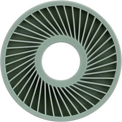 قاعدة أكواب سيليكون السيف غاليري، 9.5 سم، 4 قطع - أبيض أخضر product image 7
