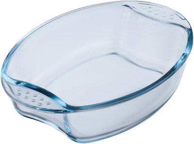 MIROLEX Glass Oven Tray Set, 3 Pieces - Clear product image 3