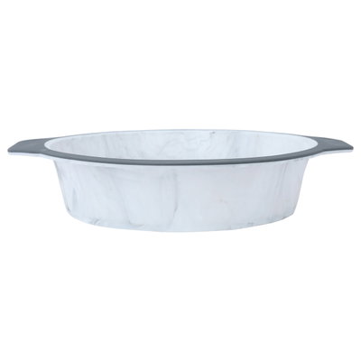 Al Saif Gallery Silicone Cake Mold, Round With Deep Handle - White product image 3