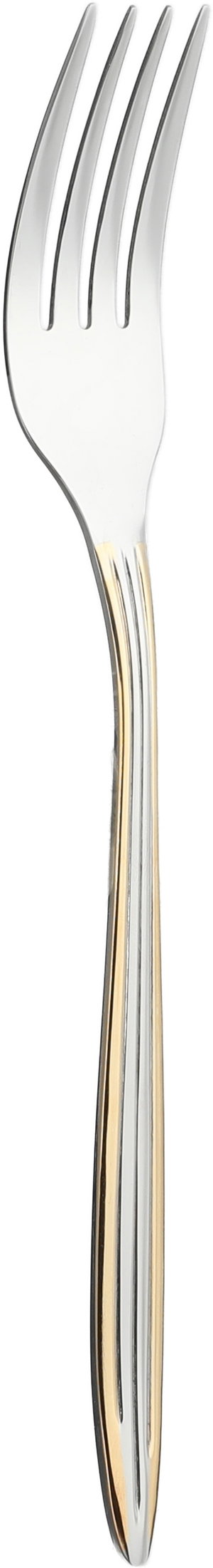 طقم ادوات مائدة ستانلس ستيل السيف غاليري, 24 قطعة - فضي ذهبي product image 2