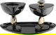 طقم مبخرة ستانلس استيل السيف غاليري، 3 قطع - اسود product image 1