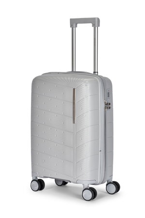 طقم شنط سفر بولي بروبيلين ليمرا، 3 مقاسات، 4 عجلات، بزاوية 360 درجة، LMA-PP504-3PCS - فضي product image 2