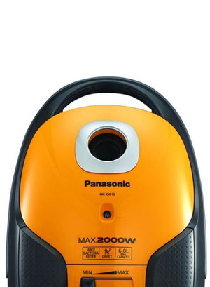 مكنسة كهربائية بانسونيك، 2000 واط، 6 لتر، MC-CJ913 - اسود اصفر product image 2