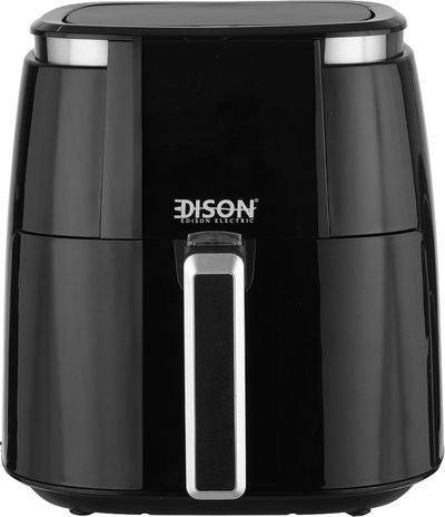 قلاية هوائية إديسون، 1500 واط، 6 لتر، 28.6x36.2x30.2 سم، ديجيتال، 4 برامج، تحكم لمس، GLA-6012B - أسود product image 1