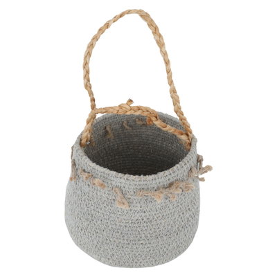 Al Saif Gallery Wicker Storage Basket, 10 cm - Grey product image 3