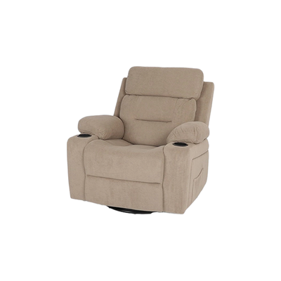 Fabric Swivel Reclining Chairs, 100×80×77 Cm - Grey product image 3