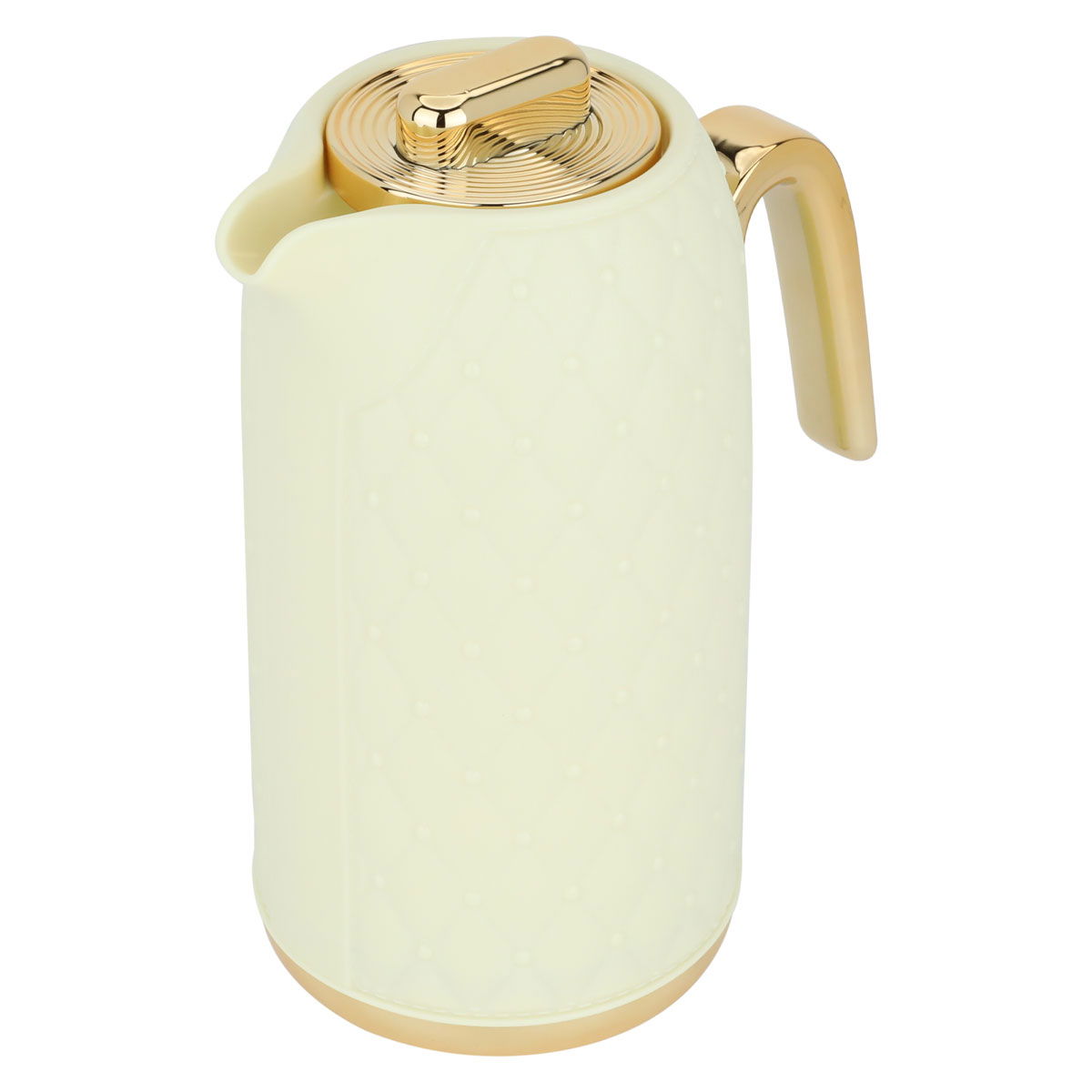 ترمس رتان تايملس، 1 لتر، حافظة داخلية زجاج حراري، هيكل خارجي بلاستيك - بيج product image 2