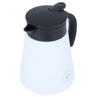 Baristar thermos, 880 ml, steel inner shell, plastic outer shell - black white product image 2