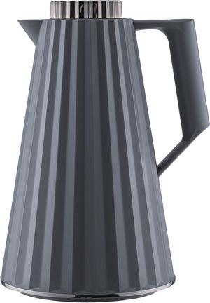 ترمس فيجو اليجانس، 1 لتر،حافظة داخلية زجاج، غطاء نيكل - رمادي غامق product image