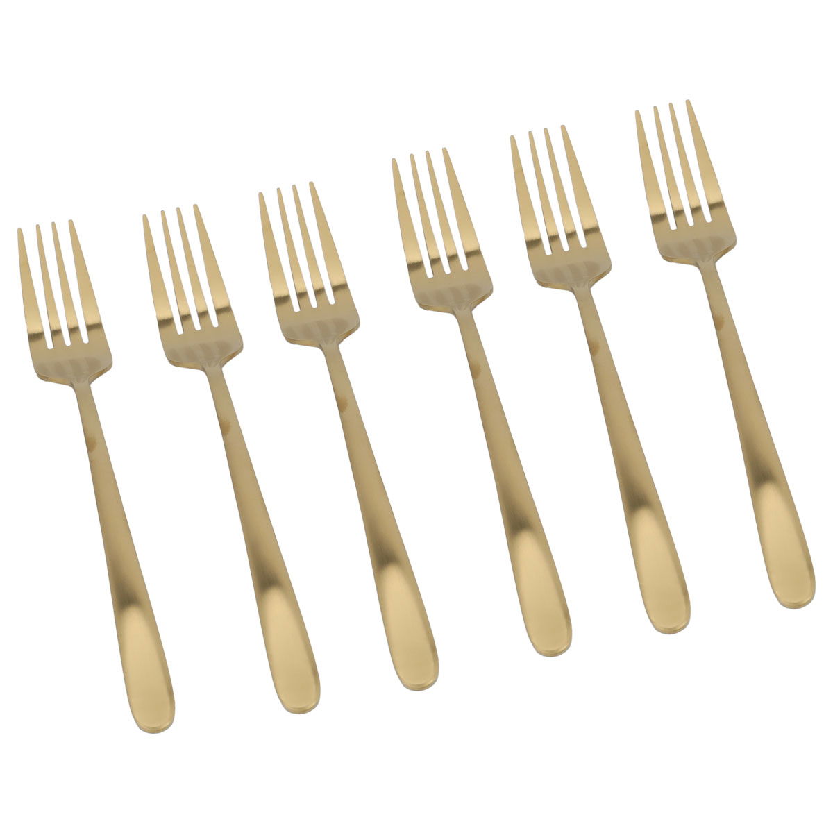 Ibiza Steel Al Saif Gallery Spoon Set, Plain, 30 Pieces - Gold product image 2