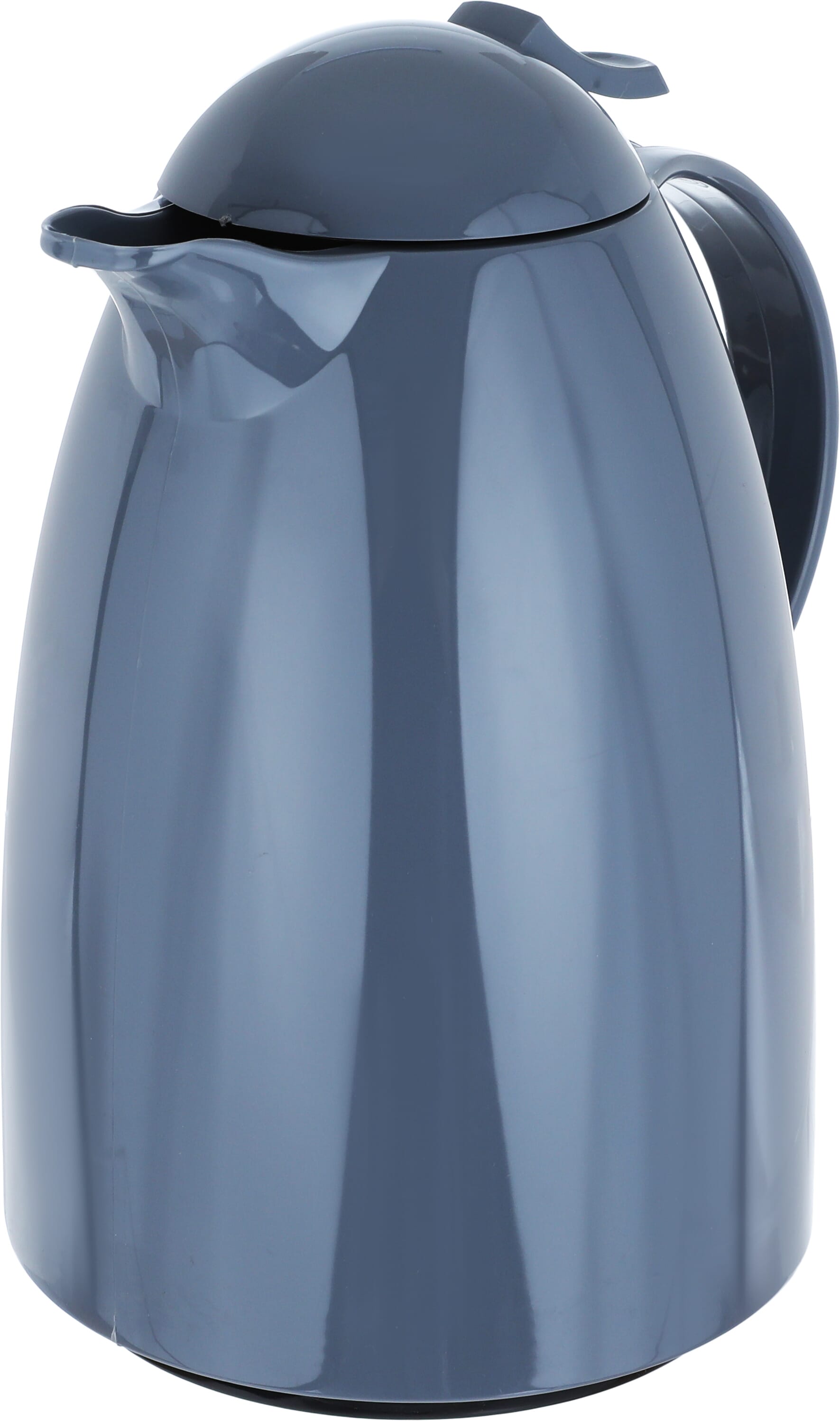 Deepa thermos, 1 liter, thermal glass inner shell, plastic outer shell - dark grey product image 2