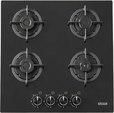 موقد غاز بلت ان كومتيل، 60 سم، 4 شعلة، C6-40BF - اسود product image 5